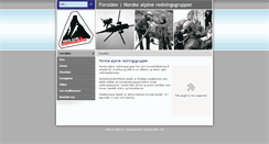 Desktop Screenshot of alpinredning.no